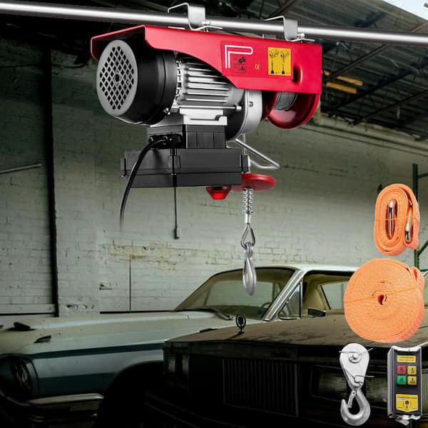 VEVOR Electric Hoist 440 lbs. Steel Electric Lift Winch 110-Volt With  Wireless Remote Control For Lifting in Factories DDHLWXYK440B00001V1 - The  Home Depot