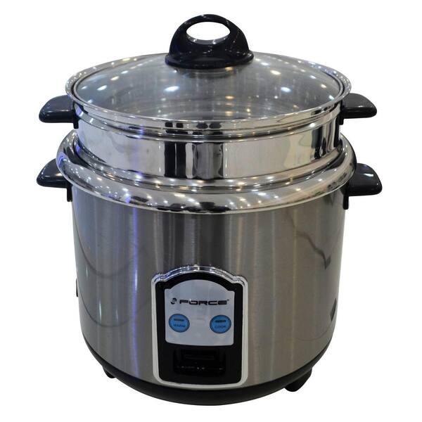 GForce Stainless Steel Rice Cooker