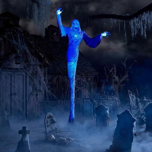 Home Accents Holiday 12 ft. Giant-Sized Towering Ghost 23SV23789 ...