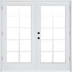 MP Doors 72 in. x 80 in. Fiberglass Smooth White Right-Hand Outswing ...