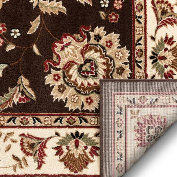 Well Woven Timeless Abbasi Traditional Persian Oriental Black Area Rug 6'7 x 9'3 Well Woven Timeless Abbasi Traditional Persian Oriental Black Area Rug 6'7 x 9'3