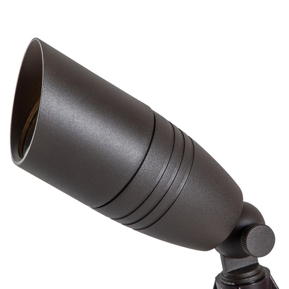 Dark Bronze Low Voltage Outdoor Landscape Spot Light Pack