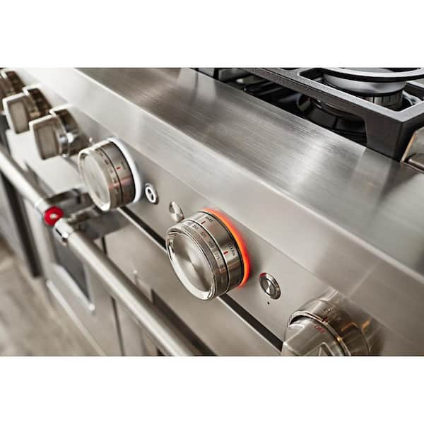 Dual Fuel Range, 48, 5 Burners with Griddle, Self-cleaning