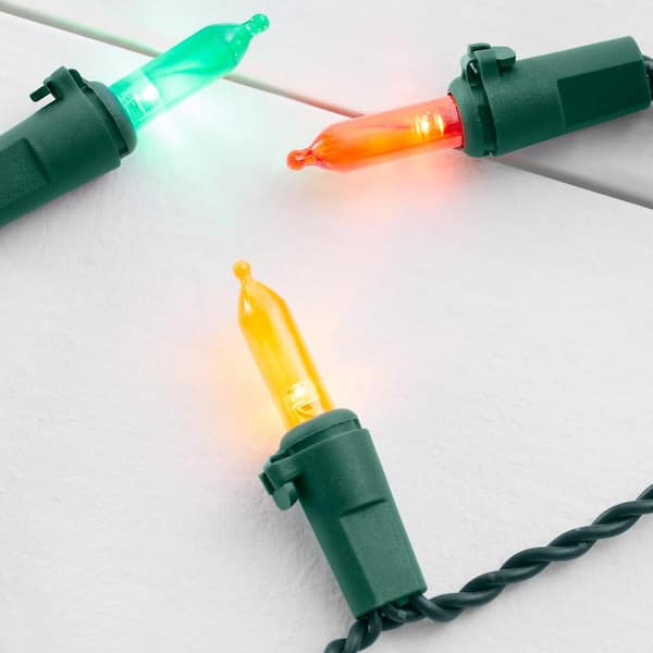 17.7' Multi Color Battery Operated String Christmas Lights - RecPro