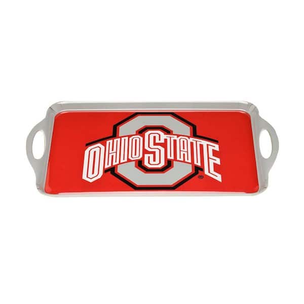 BSI Products NCAA Ohio State Buckeyes Melamine Serving Tray