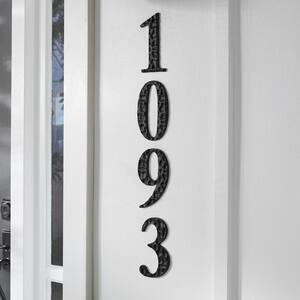 Cast Iron Metal Numbers Letters Alphabet Symbols Creative DIY House Door Sign 