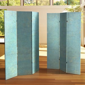 6 ft. Voice of the Sky Printed 3-Panel Room Divider