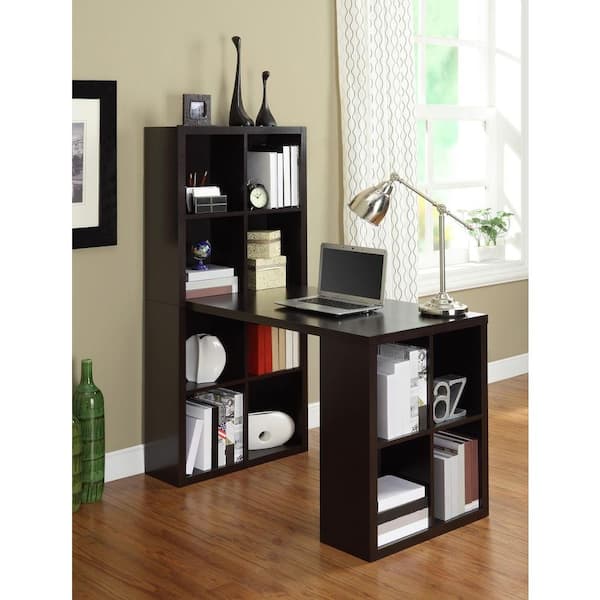 Altra Furniture London 2-in-1 Piece Espresso Office Suite