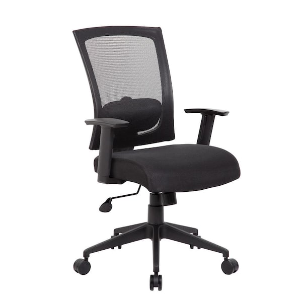 FORTEM Lumbar Support Office Chair, Lumbar Support Pillow, Mesh, Black  857181007034