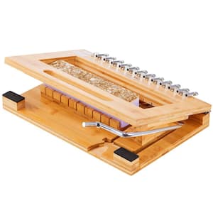 Soap Cutter, Cut 1-12 Bars, Precisely and Accurately Cut 1 in. Bars, Multi Handmade Soap Wire Cutter, Bamboo Soap Slicer