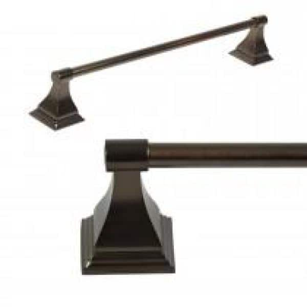 ARISTA Leonard Collection Double Robe Hook in Oil Rubbed Bronze