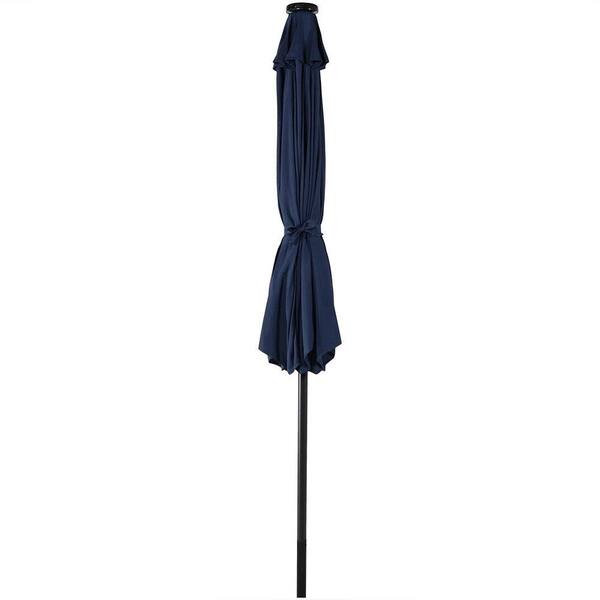 blue rectangle patio umbrella FUNDAZE 15x9ft Rectangle Market Patio Umbrella Double-Sided Cantilever  Offset Outdoor Umbrella with Crank and Base Included for Backyard Pool Deck  Garden,Royal Blue