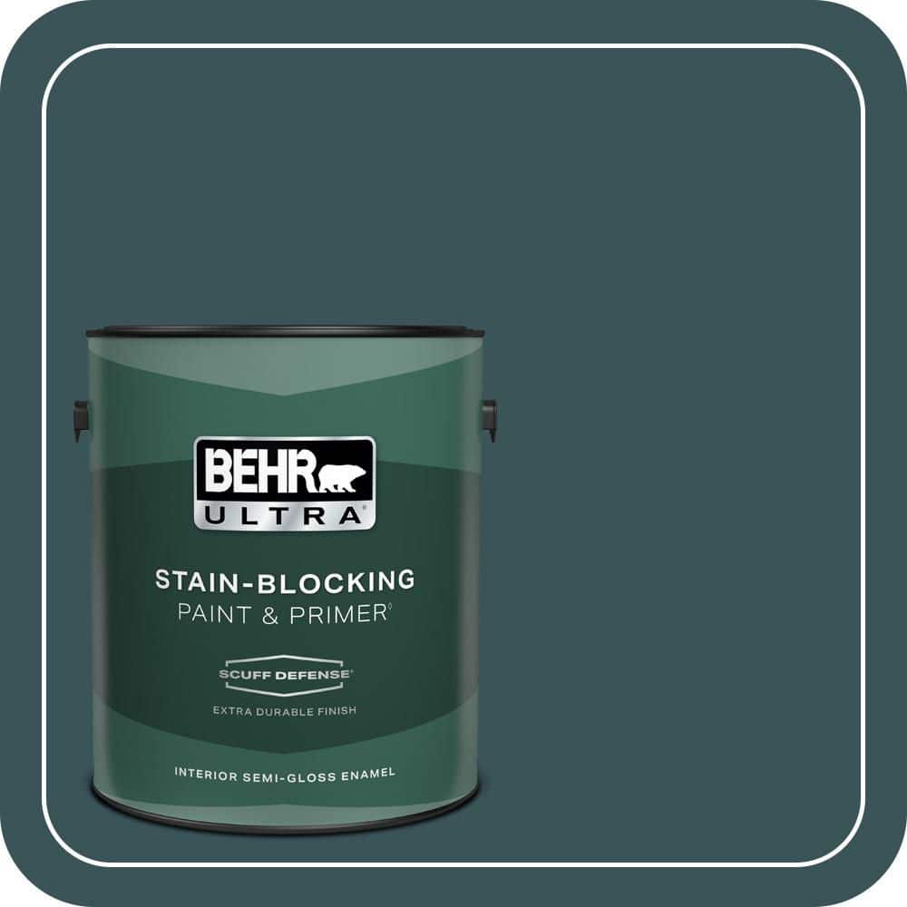 1 gal. #T11-6 Almost Famous Extra Durable Semi-Gloss Enamel Interior Paint & Primer price history on PriceWatchPro