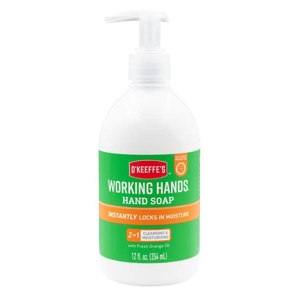 O'Keeffe's 12 oz. Working Hands Moisturizing Hand Soap Orange (4-Pack)  109339 - The Home Depot