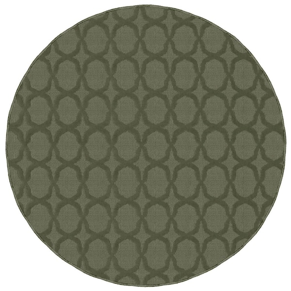 Sparta Sage 5 ft. Round Area Rug
