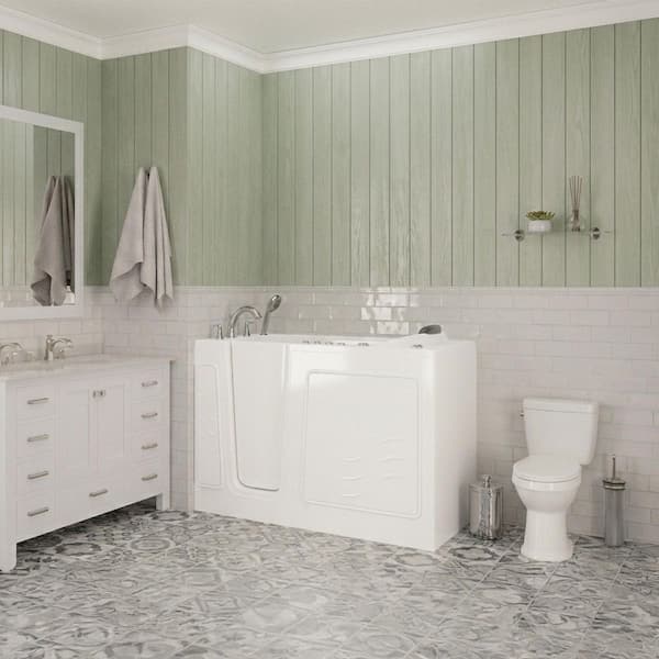 Universal Tubs WTHDX Series 59 in. x 30 in. Left Drain Walk-In