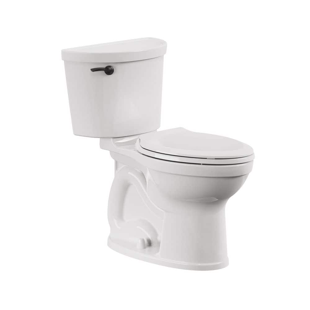 Champion Pro 2-piece 1.28 GPF Single Flush Elongated Toilet in White