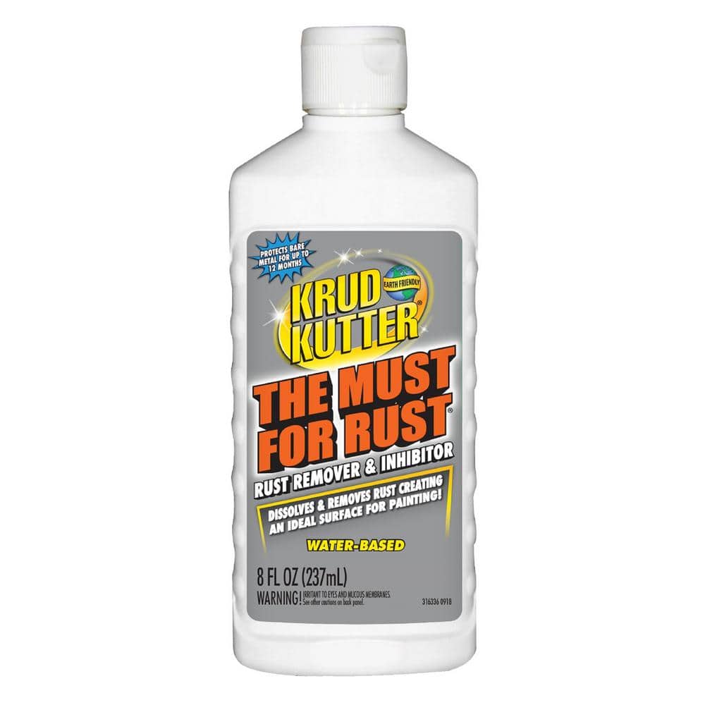 Strub Rust Remover Krud Kutter The Must for Rust 8 oz. Rust Remover and Inhibitor MR086 ...