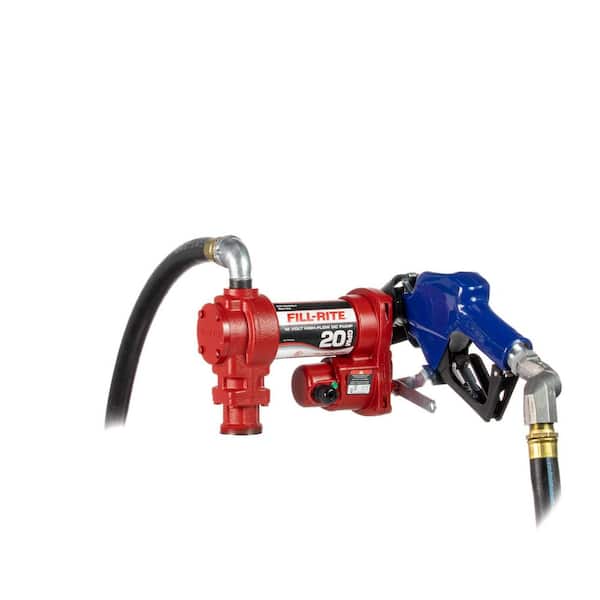 FILL-RITE 12-Volt 20 GPM 1/4 HP Fuel Transfer Pump (Arctic Package)