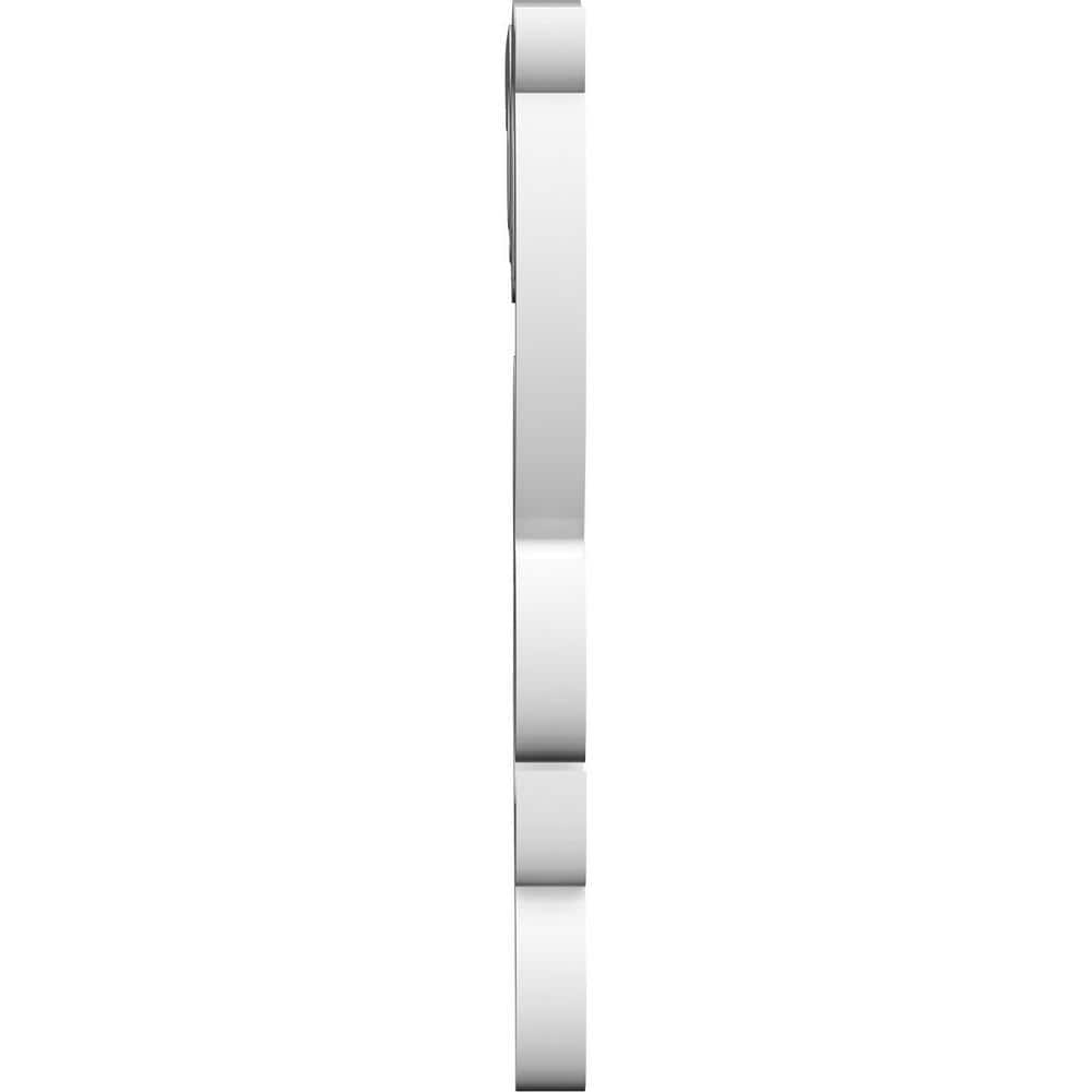 Off-white PVC Decorative Bracket for Interior and Exterior