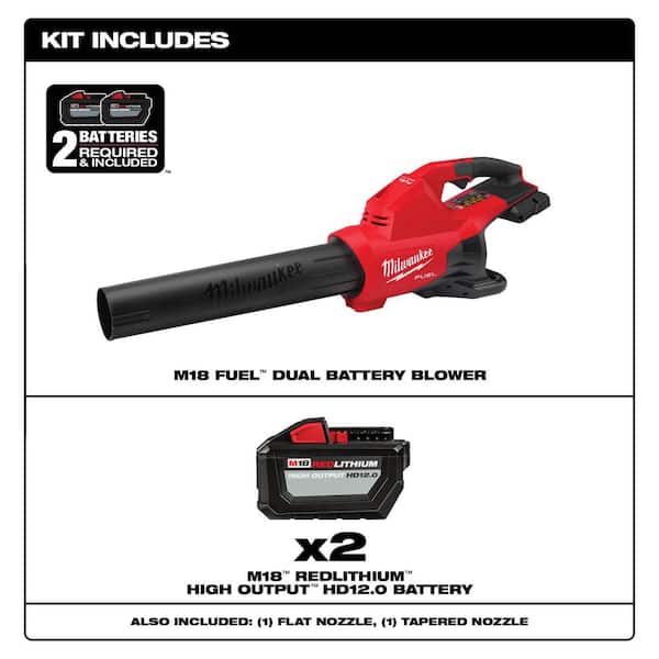 Milwaukee M18 FUEL Brushless Dual Battery Cordless Blower (Tool