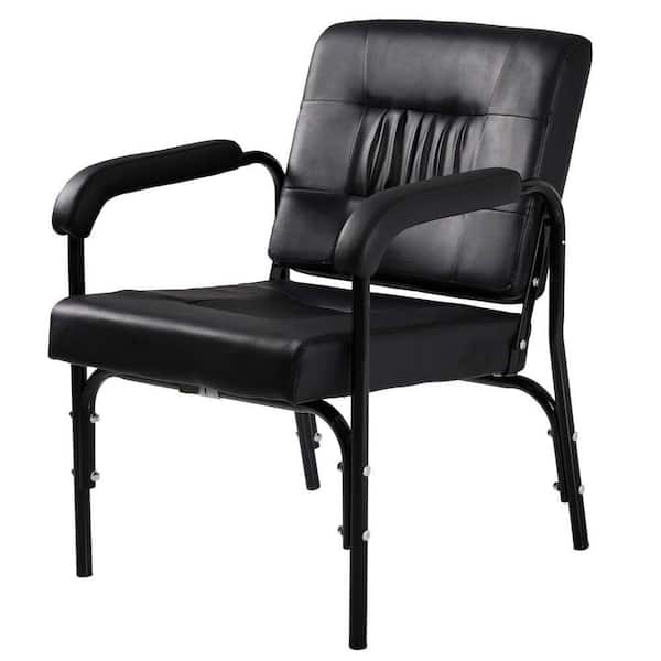 SHAMPOO JET Ⅱ 黒椅子 PU Leather Barber Chair Reclining Shampoo Chair Hair Salon Chair
