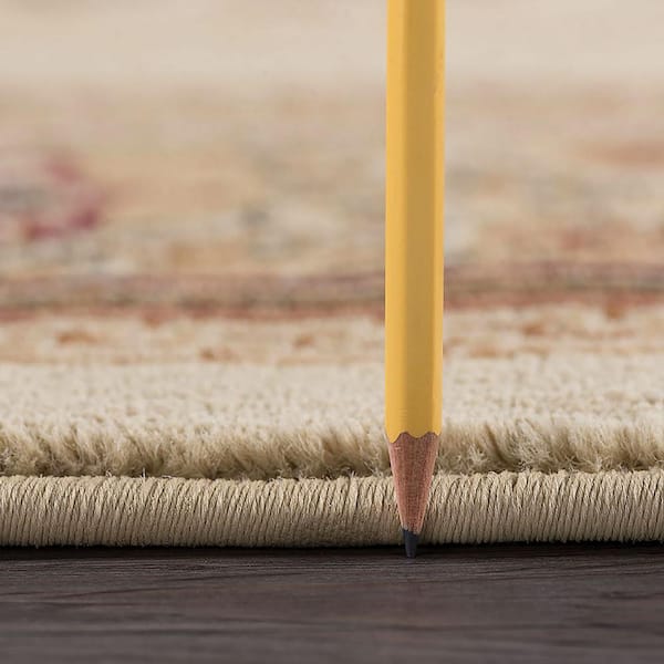 Sensation Oriental Ivory 8 ft. x 11 ft. Indoor Area Rug