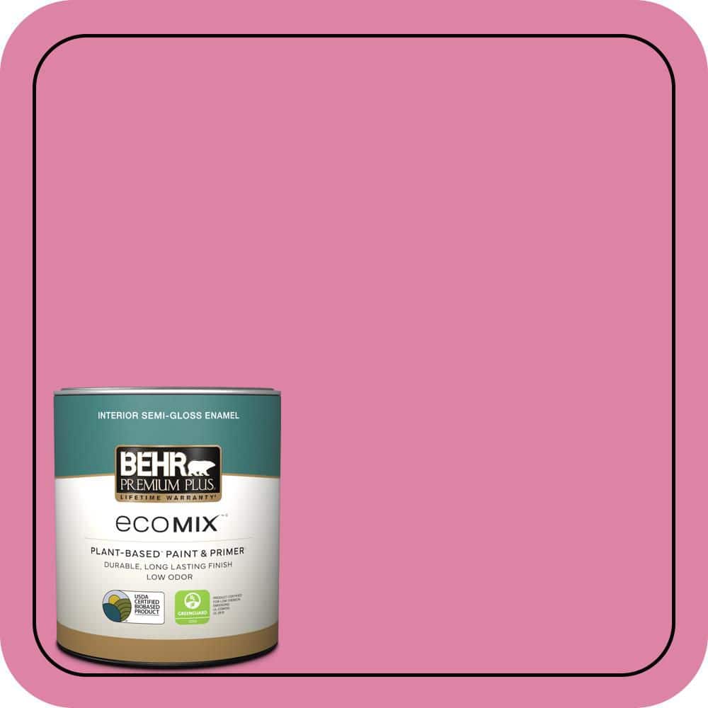 1 qt. Home Decorators #HDC-MD-10A Sweet Chrysanthemum Semi-Gloss Enamel EcoMix Plant-Based Interior Paint & Primer price history on PriceWatchPro