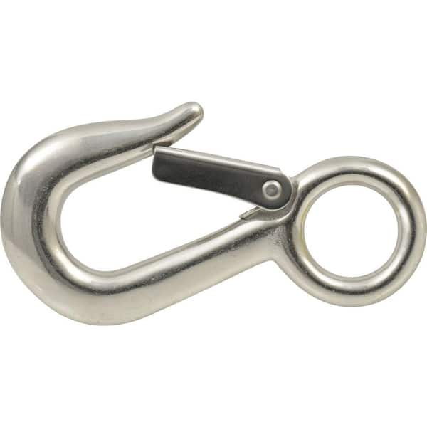 Aluminium snap hook 86 mm, strength 400 kg