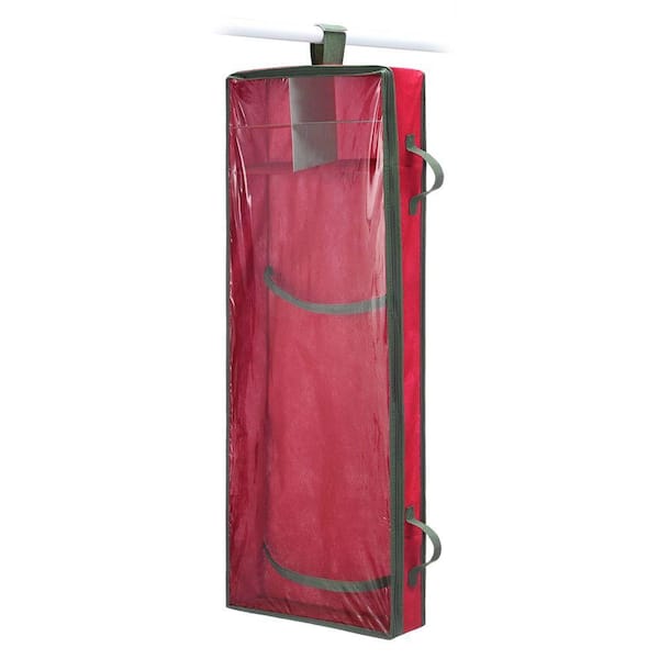 Whitmor Christmas Storage Collection 14.5 in. x 43 in. Hanging Gift Wrap Organizer61295343