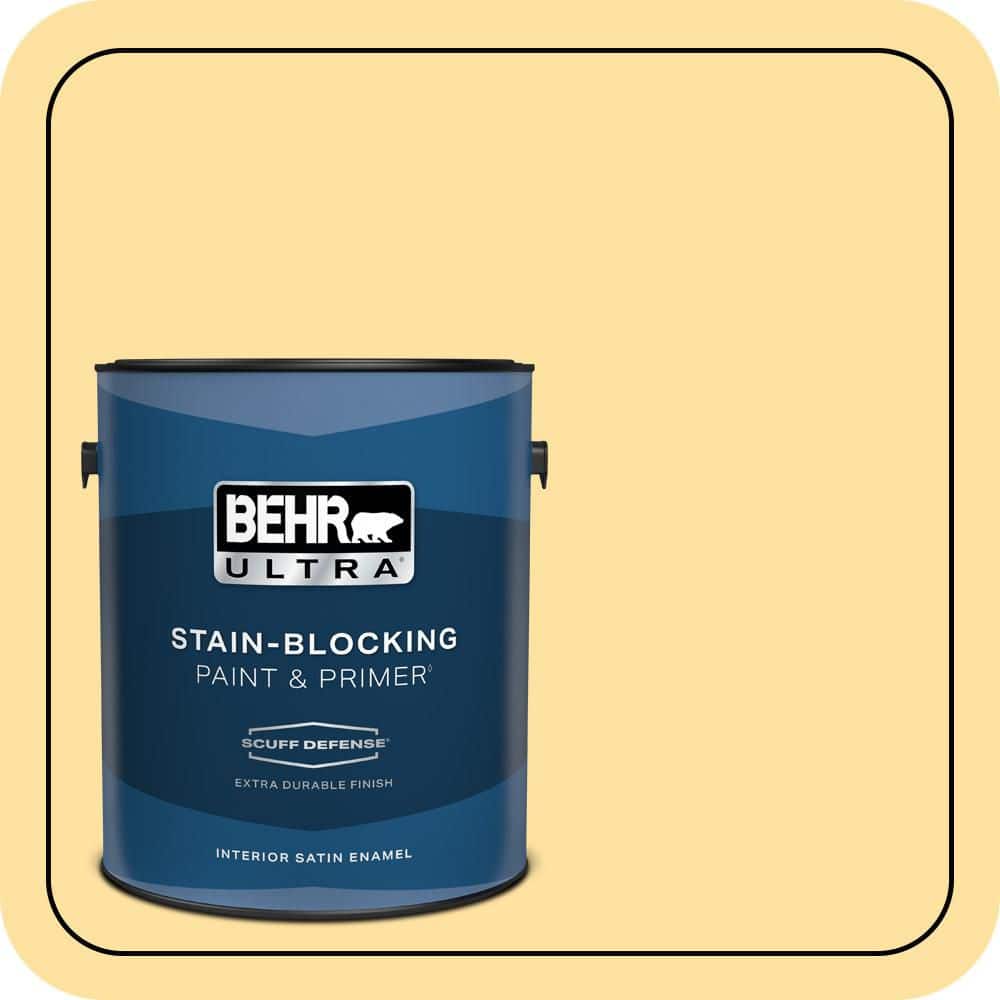 1 gal. #P280-3 Polka Dot Skirt Extra Durable Satin Enamel Interior Paint & Primer price history on PriceWatchPro