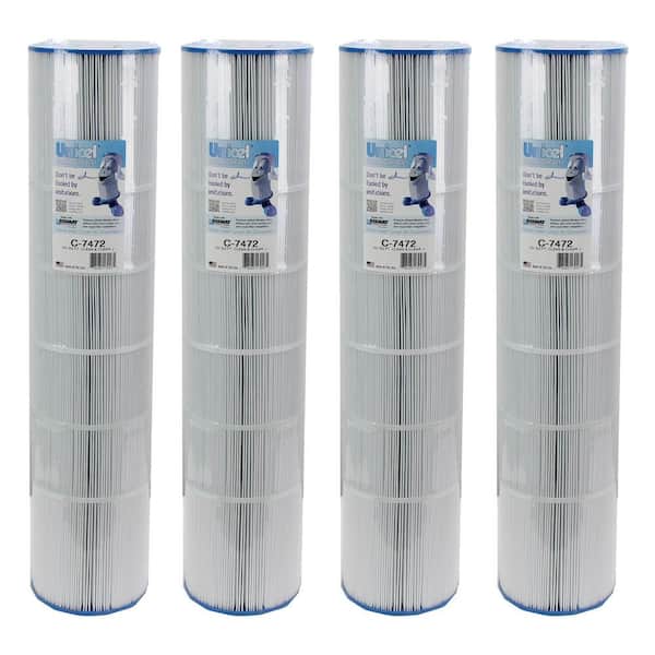 Unicel 7 in. Dia Clean and Clear 520 Cartridge Filters PCC130 FC-1978 (4-Pack)