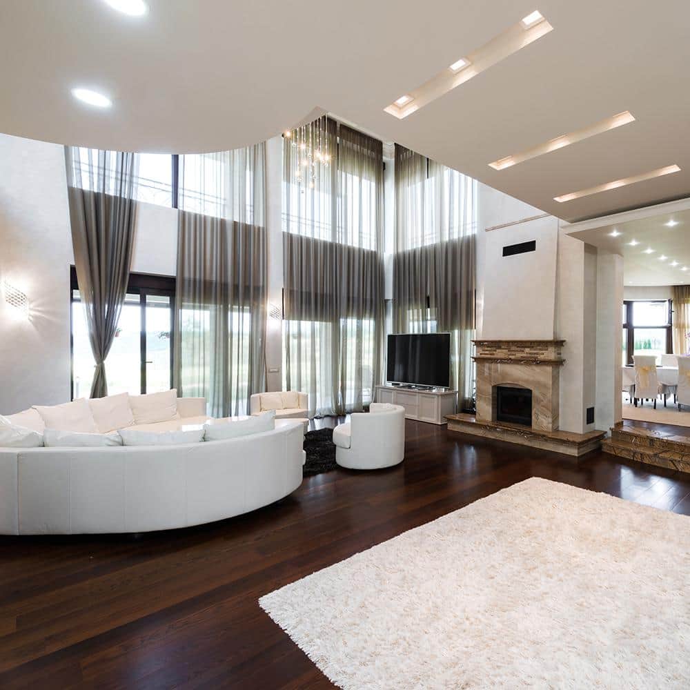 6-Inch White Aluminum Dimmable LED Retrofit Downlight