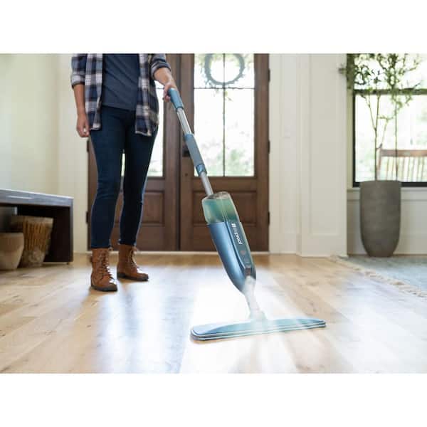 Mops for Floor Cleaning Wet Spray Mop with 14 Oz Refillable Bottle