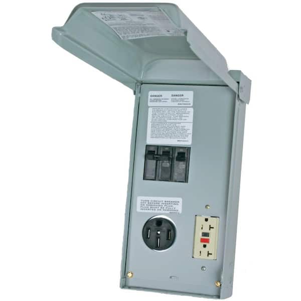 Midwest Electric Products 70 Amp Temporary Power Outlet Box