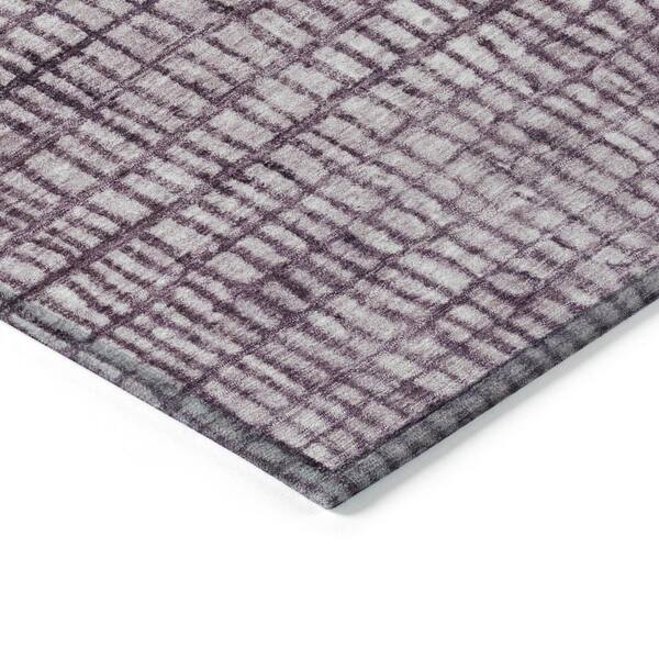 Chantille Machine Washable Indoor/Outdoor Abstract ACN1831 Purple 2 ft. x 3 ft. Accent Rug