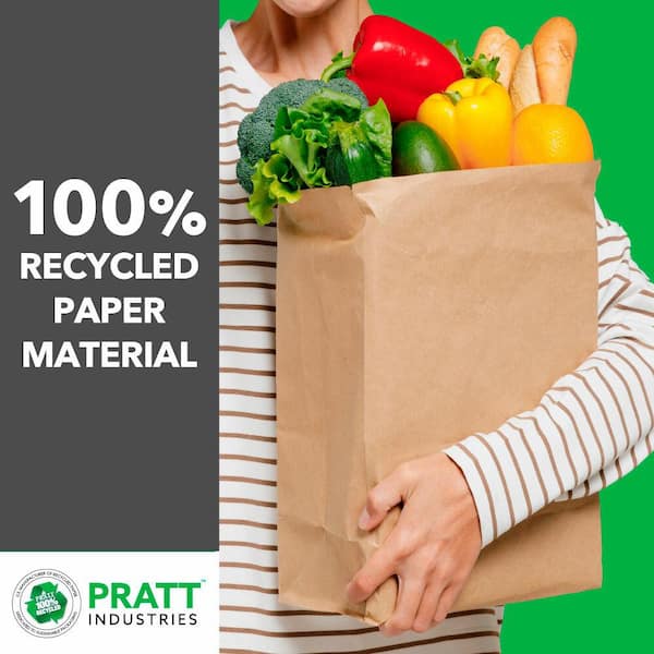 Strong and Durable 3 lb Kraft Paper Bag - Keeps Food Fresh - Brown Paper  Bags - Paper Sacks