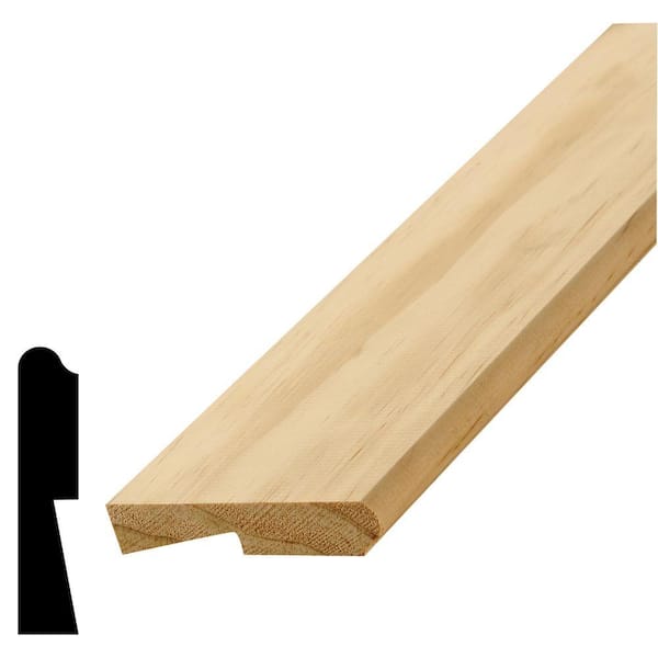 Alexandria Moulding WM 1193 11/16 in. x 3-1/4 in. Pine Stool Moulding