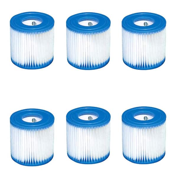 29007E 3.6 in. Dia Type H Easy Set Filter Cartridge Replacement for Pools (6-Pack)