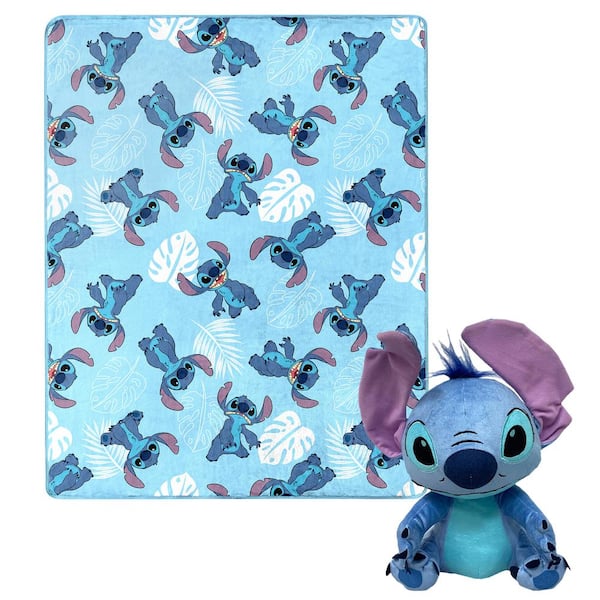 40x50 Disney Lilo & Stitch Silk Touch Kids' Throw Blanket And Hd Hugger :  Target