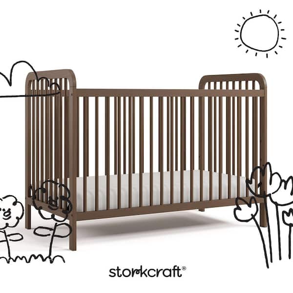 Storkcraft Pasadena Hazelnut 3-in-1 Convertible Crib 04522-508