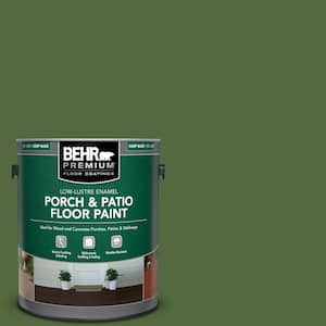 1 gal. #M380-7 Alfalfa Extract Low-Lustre Enamel Interior/Exterior Porch and Patio Floor Paint