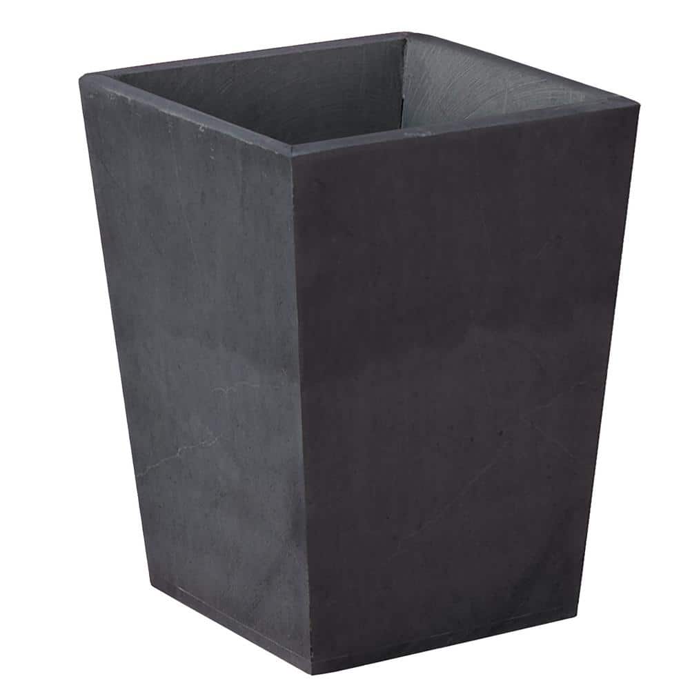 Creative Home Natural Soapstone Waste Basket in Gray Color 74780 The