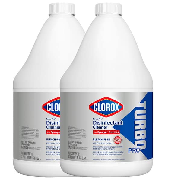 Clorox 30 oz. Disinfecting Bleach Free Bathroom Cleaner and 32 oz. Clean-Up All-Purpose Cleaner with Bleach Spray Bundle