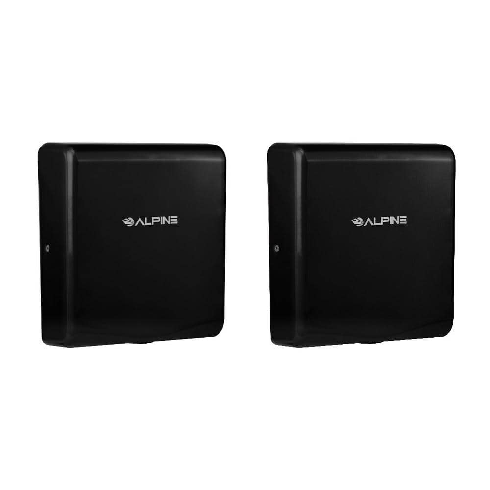 Willow Commercial Black High Speed Automatic Electric Hand Dryer (2-Pack)