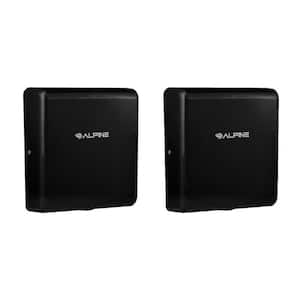 Willow Commercial Black High Speed Automatic Electric Hand Dryer (2-Pack)