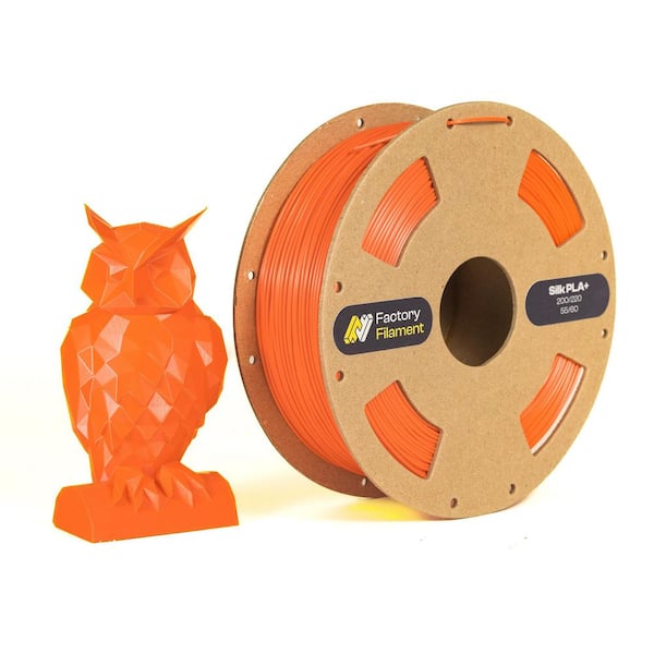 1. 75mm Red Silk PLA 3D Printer Filament, 1 KG Spool, Dimensional Accuracy +/-0.02 mm