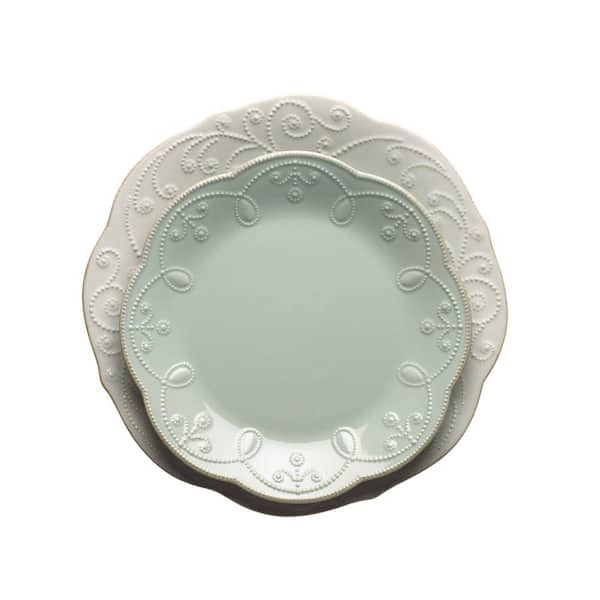 Lenox French Perle 4-Piece Traditional Pale Ivory Stoneware