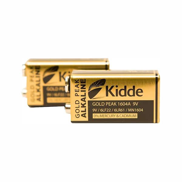 Kidde 9-Volt Smoke Detector Replacement Batteries (10-Pack) 693814 - The  Home Depot