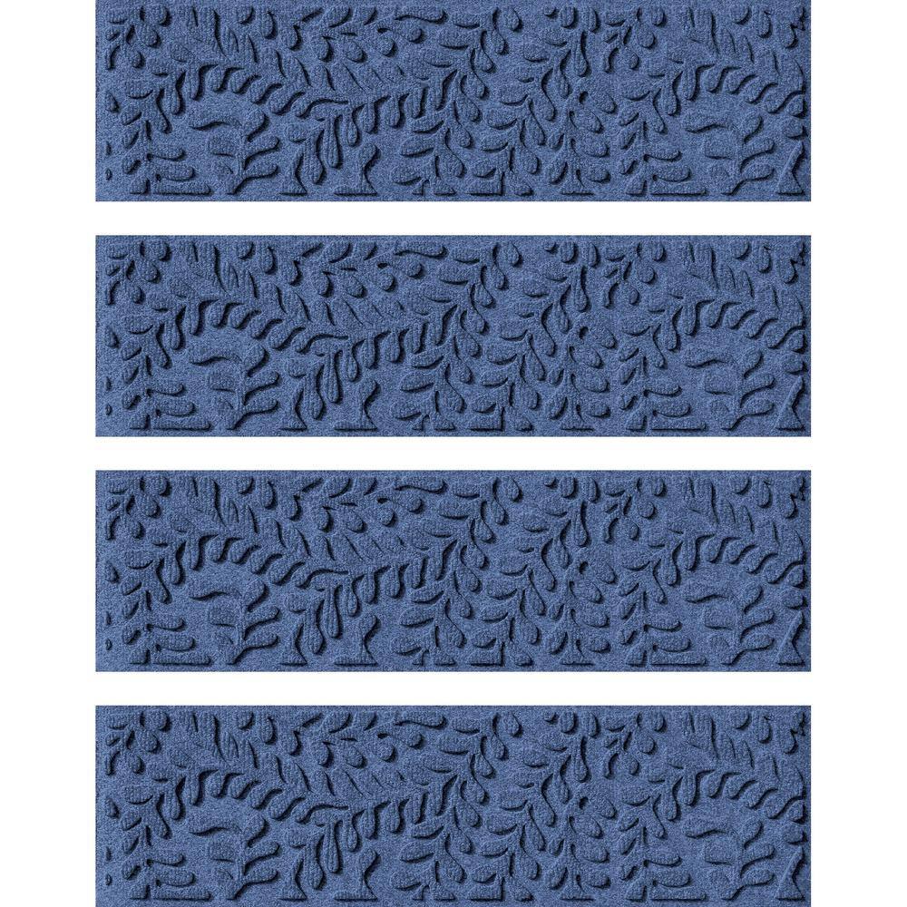 Bungalow Flooring Waterhog Boxwood 8.5 in. x 30 in. PET Polyester